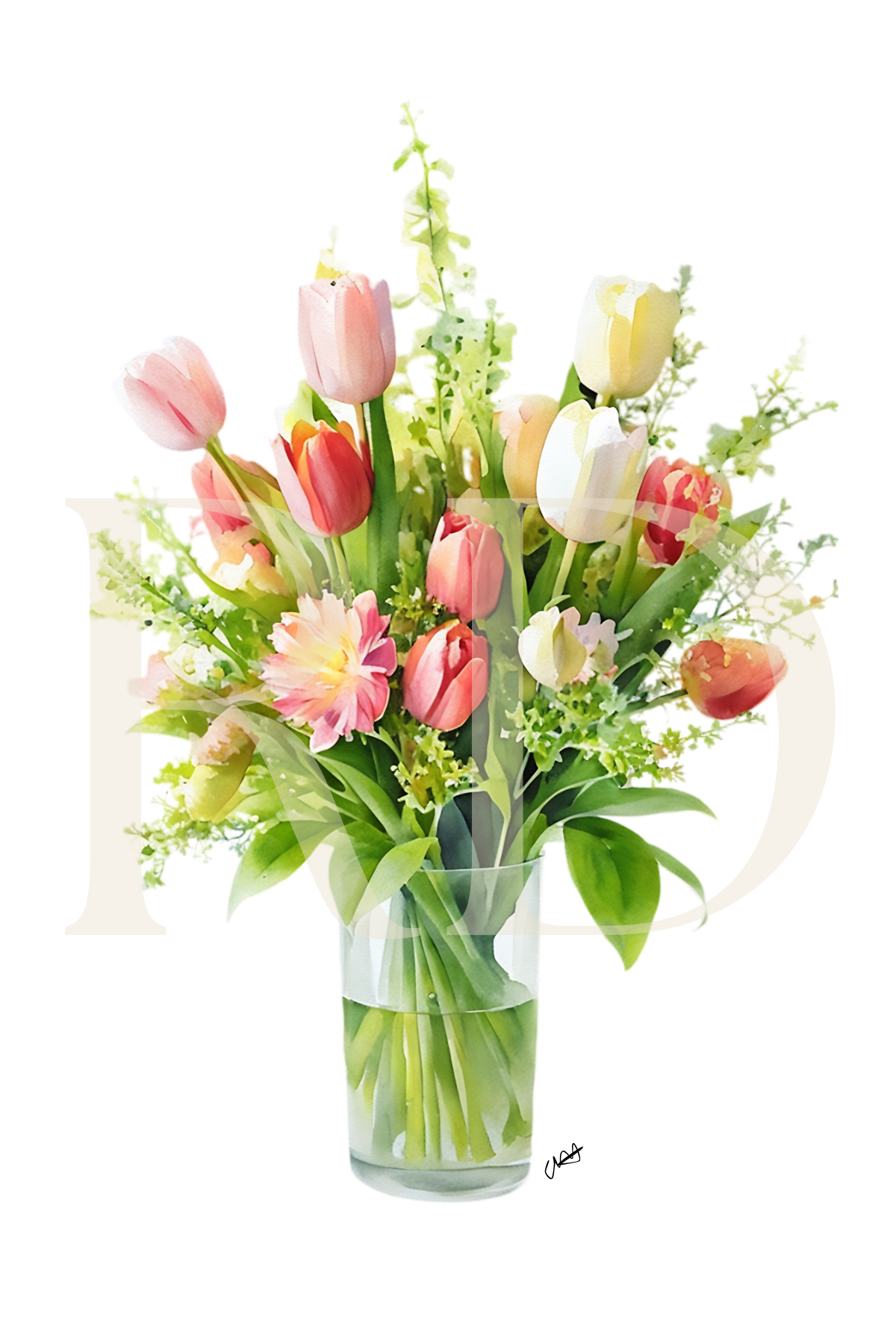 Tulip Stationary Set