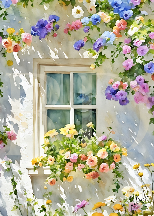 Bloom with Joy card