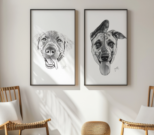 Hand Painted Portrait